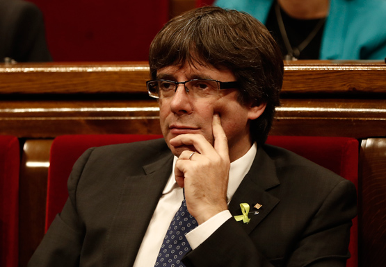 Katalonya Özerk Yönetimi Başkanı Carles Puigdemont